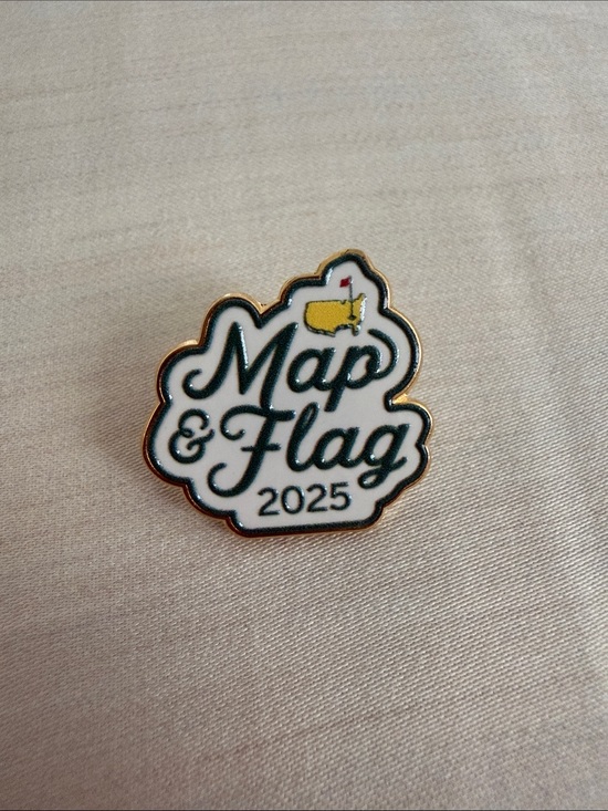 Masters Other - Masters Golf 2025 Map & Flag Pin